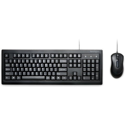 Ensemble clavier Kensington pour ordinateur de bureau - Clavier avec câble USB - 104 touches