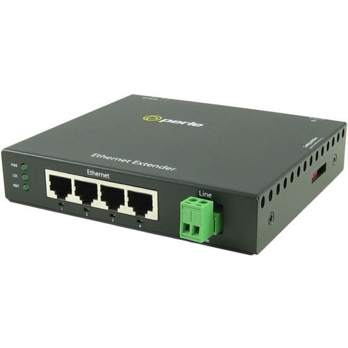 Prolongateur Ethernet Perle Systems Perle eX-4S110-TB - 4 ports réseau (RJ-45)