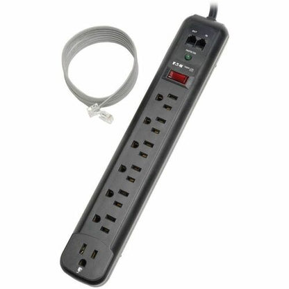 Tripp Lite by Eaton Protect It! TLP76RBTEL 7 Outlets Surge Suppressor