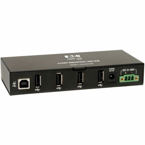 Tripp Lite by Eaton 4-Port Industrial USB 2.0 Hub with 15kV ESD Immunity - USB