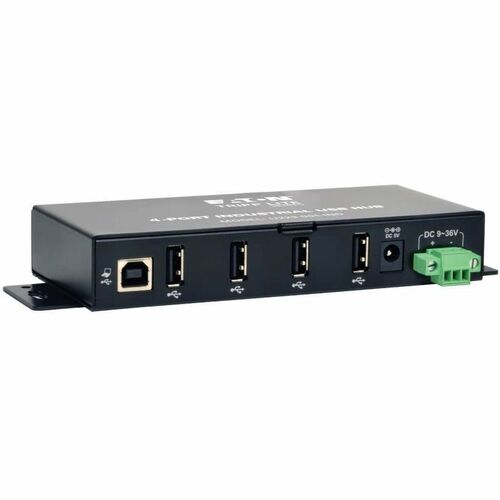 Tripp Lite by Eaton 4-Port Industrial USB 2.0 Hub with 15kV ESD Immunity - USB