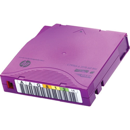 20PK LTO6 ULTRIUM 6.25TB MP RW CUSTOM LABELED DATA CARTRIDGE PL 7A