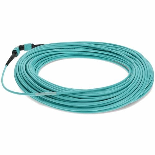 AddOn 15m MPO/MPO Female/Female OM3 50/125 LOMM LSZH 12 Fiber Crossover Cable