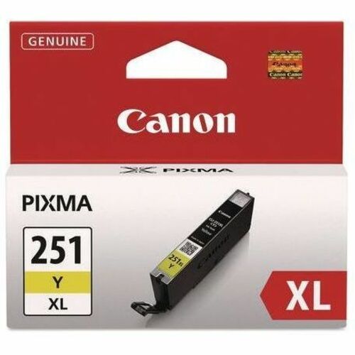 Canon CLI-251XL Original High Yield Inkjet Ink Cartridge - Y