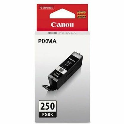 Cartucho de tinta de inyección de tinta original Canon PGI-250PGBK de rendimiento estándar