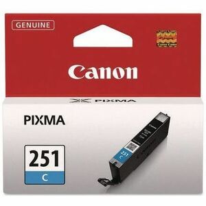 Canon CLI-251C Original Standard Yield Inkjet Ink Cartridge