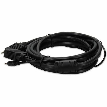 AddOn 15ft VGA High Resolution Monitor Cable Audio