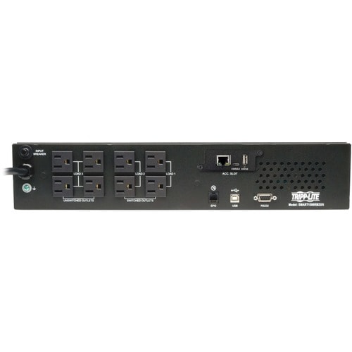 Tripp Lite by Eaton SMART1500RM2UN UPS System with Pre-installed SNMPW