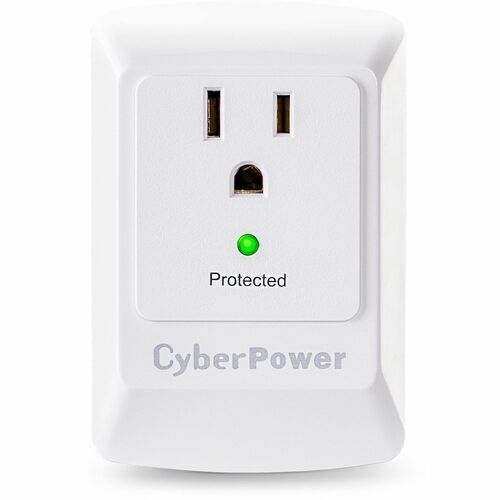 Cyber Power CyberPower CSB100W Essential 1-Outlet Surge Suppressor Wal