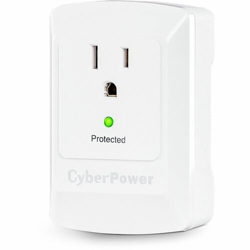Cyber Power CyberPower CSB100W Essential 1-Outlet Surge Suppressor Wal