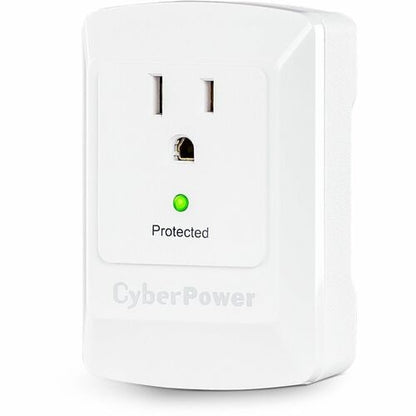 Cyber Power CyberPower CSB100W Essential 1-Outlet Surge Suppressor Wal