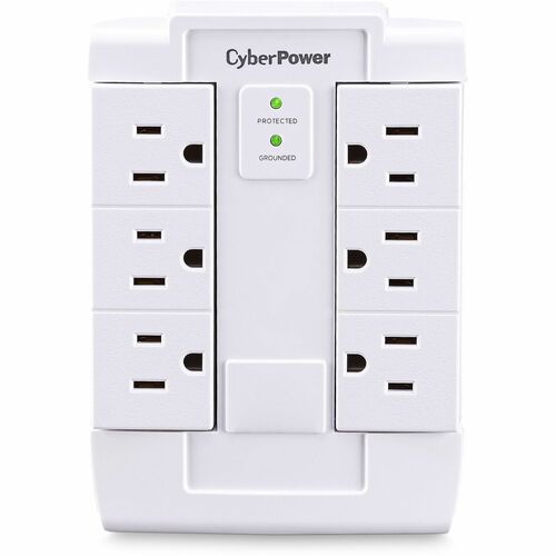 Cyber Power CyberPower CSB600WS Essential 6-Outlets Surge Suppressor W