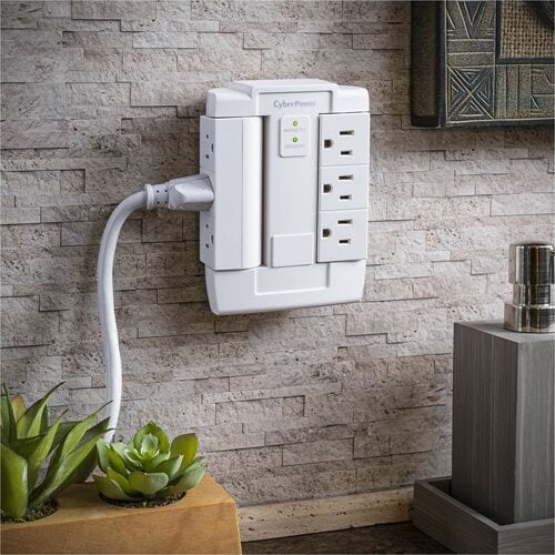 Cyber Power CyberPower CSB600WS Essential 6-Outlets Surge Suppressor W