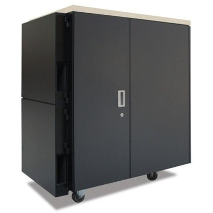 APC by Schneider Electric NetShelter CX 24U Secure Soundproof Server R