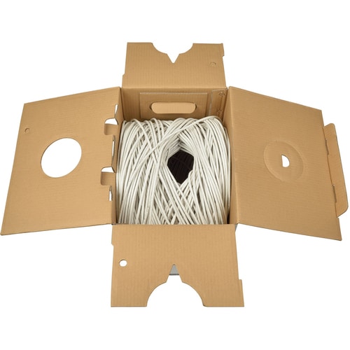 Cable de PVC de núcleo sólido a granel Cat5e de 350 MHz de Tripp Lite by Eaton