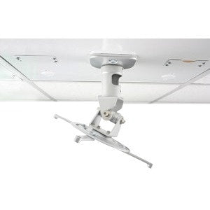 Support de projecteur universel pour plafond suspendu Amer Mounts. Remplace les supports Cei de 60 cm x 60 cm.