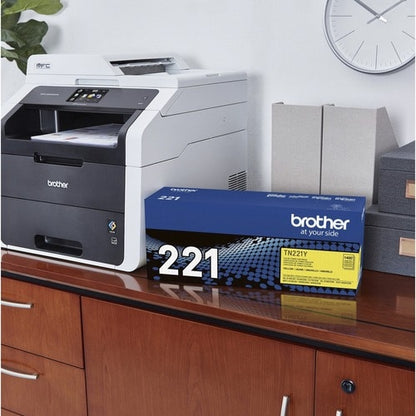 TN221Y YELLOW TONER CARTRIDGE .FOR HL-3140CW/HL-3170CDW/