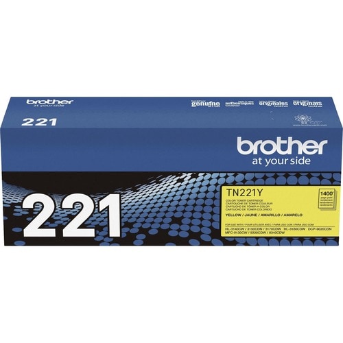 TN221Y YELLOW TONER CARTRIDGE .FOR HL-3140CW/HL-3170CDW/
