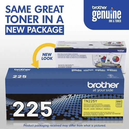 CARTOUCHE DE TONER JAUNE TN225Y POUR HL-3140CW/HL-3170CDW/
