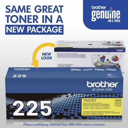 CARTOUCHE DE TONER JAUNE TN225Y POUR HL-3140CW/HL-3170CDW/