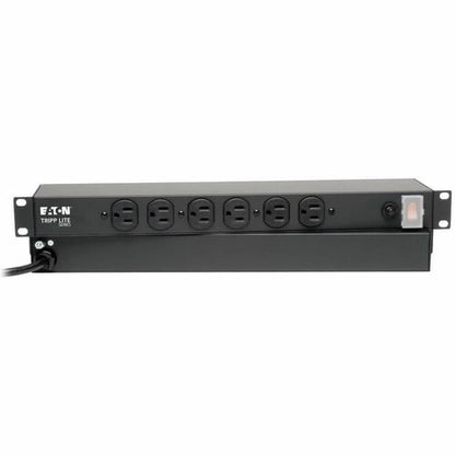 Tripp Lite Power Strip Rackmount Metal 120V 5-15R 6 Front Face Outlet