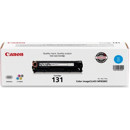 Cartouche de toner d'origine Canon 131 - Laser - 1 500 pages - Cy