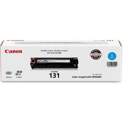 Cartouche de toner d'origine Canon 131 - Laser - 1 500 pages - Cy