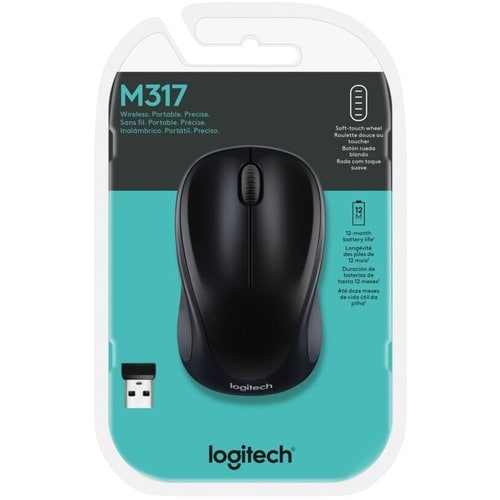 WRLS MOUSE M317 BLACK