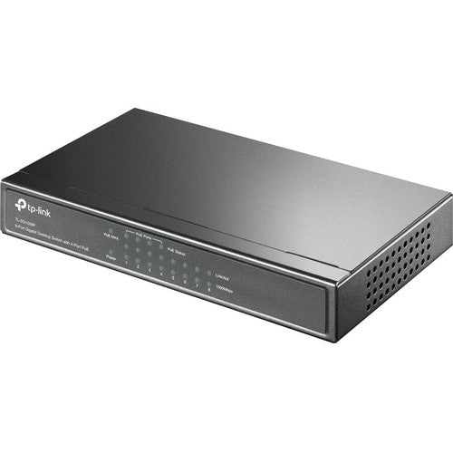 8PORT GB DESKTOP POE SWITCH 8 GIGABIT RJ45 PORTS INCLUDING 4 POE