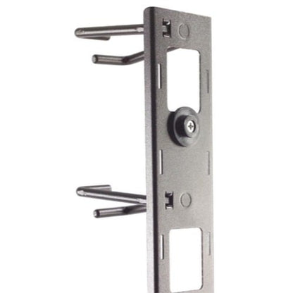 APC Vertical Cable Organizer - Cable Manager - Black - 0U Rack Height