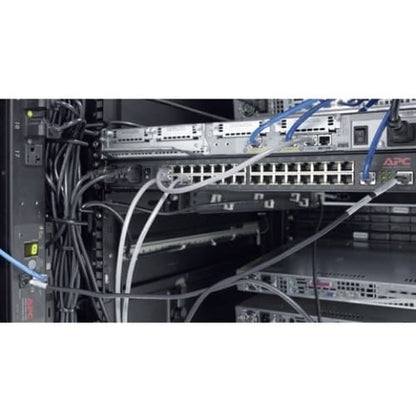 APC Vertical Cable Organizer - Cable Manager - Black - 0U Rack Height