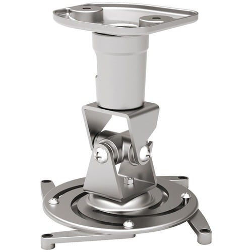 Support de plafond universel pour projecteur Amer Mounts - Argent - Prend en charge jusqu'à