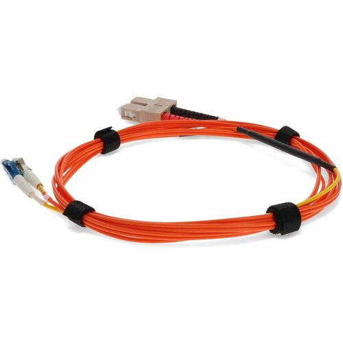 AddOn 2 x SC 62.5/125 to 1 x LC 62.5/125 & 1 x LC 9/125 3m Fiber Optic Mode Conditioning Patch Cable