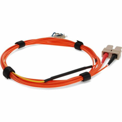 AddOn 2 x SC 62.5/125 to 1 x LC 62.5/125 & 1 x LC 9/125 3m Fiber Optic Mode Conditioning Patch Cable
