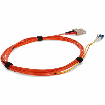 AddOn 2 x SC 50/125 to 1 x LC 50/125 & 1 x LC 9/125 3m Fiber Optic Mode Conditioning Patch Cable