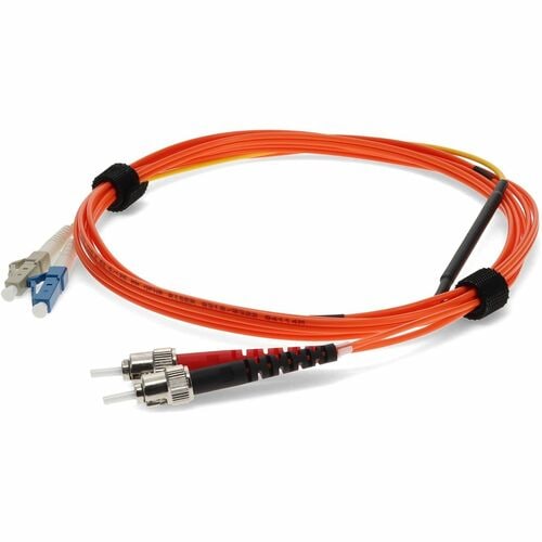 AddOn 2 x ST 62.5/125 to 1 x LC 62.5/125 & 1 x LC 9/125 3m Fiber Optic Mode Conditioning Patch Cable