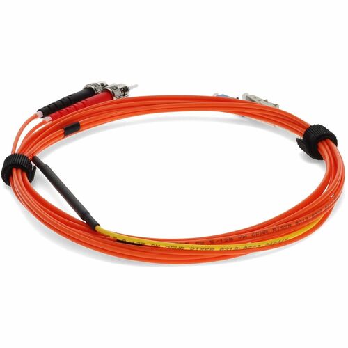 AddOn 2 x ST 62.5/125 to 1 x LC 62.5/125 & 1 x LC 9/125 3m Fiber Optic Mode Conditioning Patch Cable