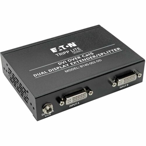 Tripp Lite by Eaton DVI Over Cat5 Dual Display Extender / Splitter - 2 Input Device
