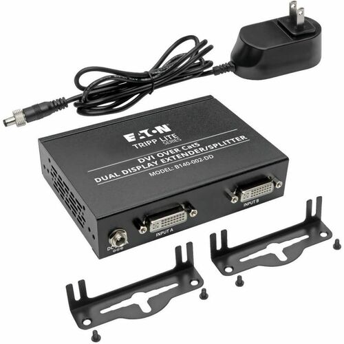 Tripp Lite by Eaton DVI Over Cat5 Dual Display Extender / Splitter - 2 Input Device