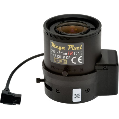 AXIS - 2,8 mm à 8 mmf/1,2 - Objectif varifocal pour monture CS - Conçu pour