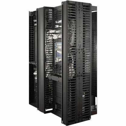 Gestionnaire de câbles APC by Schneider Electric - Noir - Hauteur rack 42U - 1 unité