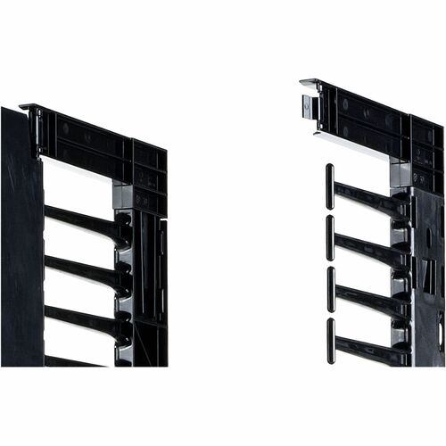 Gestionnaire de câbles APC by Schneider Electric - Noir - Hauteur rack 42U - 1 unité