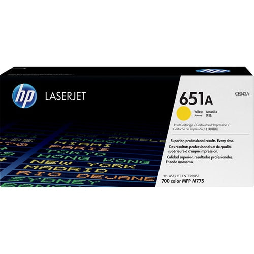 Cartucho de tóner amarillo CE342AC para impresora multifunción LaserJet 700 Color M775