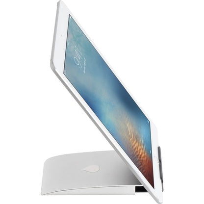 Support mobile Rain Design iSlider pour iPad/iPhone - Argent - Avec un uni