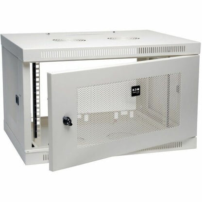 Tripp Lite by Eaton White SmartRack 6U Wall-Mount Rack Enclosure Cabin
