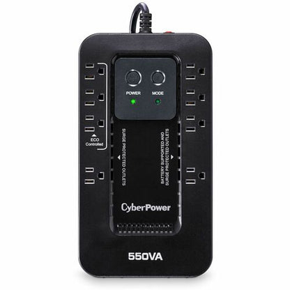 Sistemas UPS CyberPower EC550G Ecologic - Capacidad: 550 VA