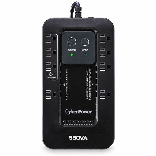 Cyber Power CyberPower UPS Systems EC550G Ecologic -  Capacity: 550 VA