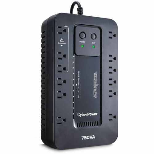 Cyber Power CyberPower UPS Systems EC750G Ecologic -  Capacity: 750 VA