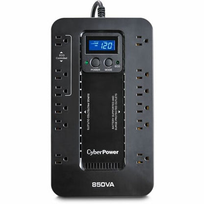 Cyber Power CyberPower UPS Systems EC850LCD Ecologic -  Capacity: 850