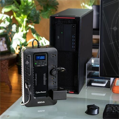 Cyber Power CyberPower UPS Systems EC850LCD Ecologic -  Capacity: 850